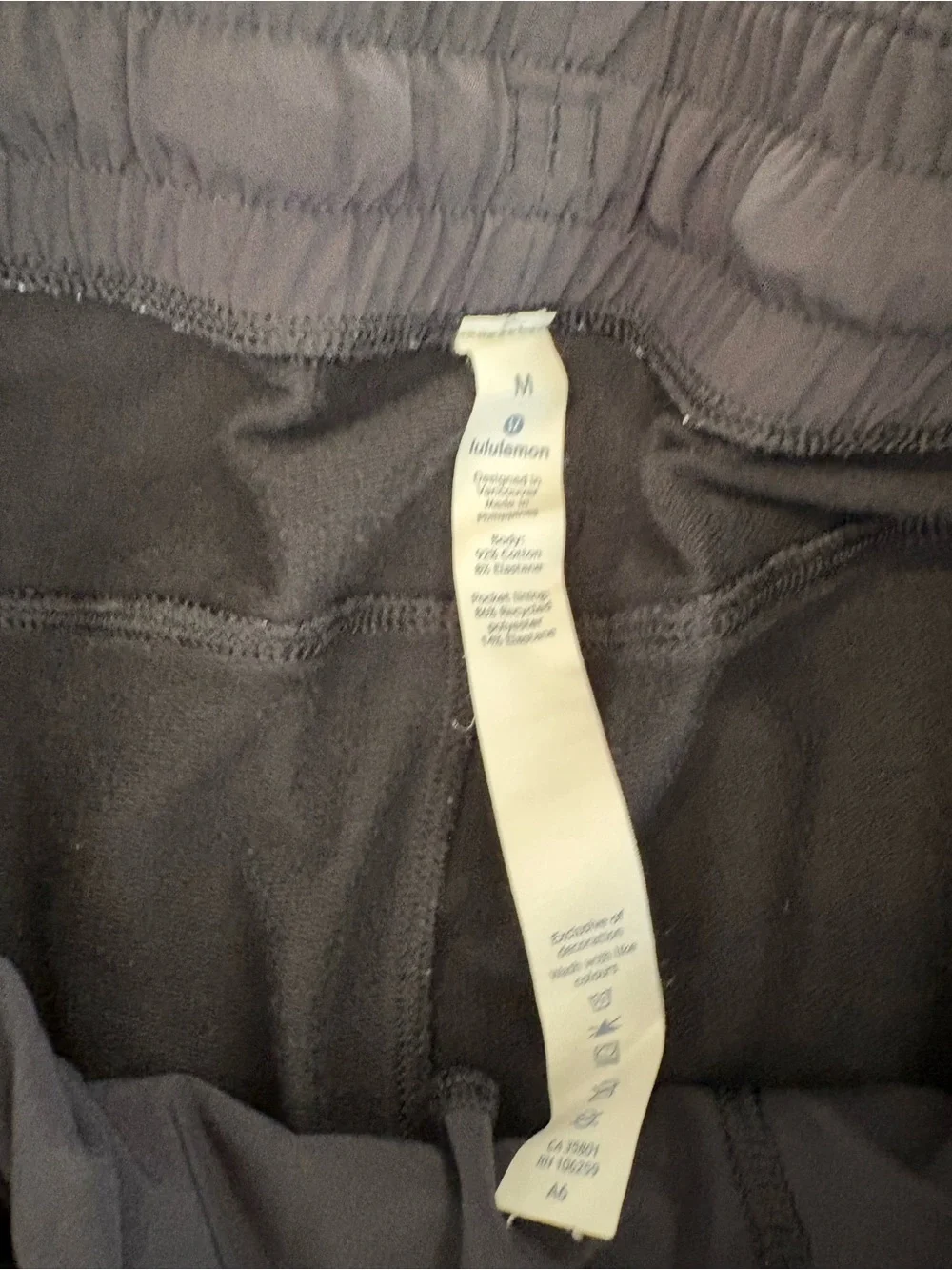 Men's Black Lululemon Athletic Knit Shorts
